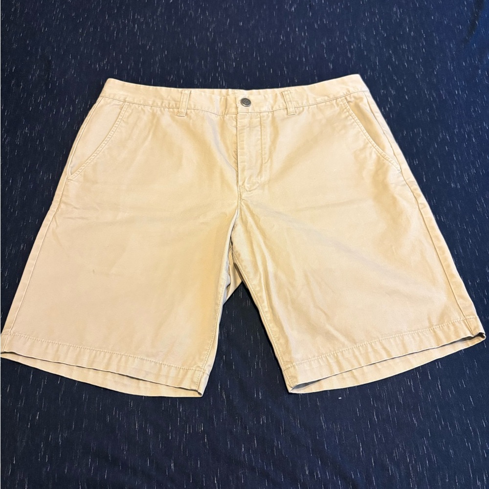 Bonobos Light Tan Flat Front Shorts